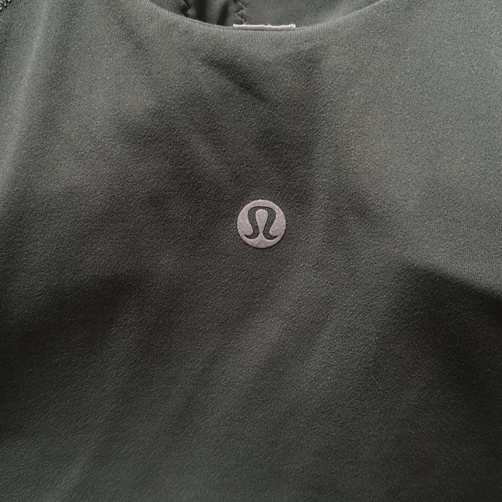 LULULEMON ALIGN TANK HIGH NECK TANK IN DARK FORREST SZ 6 NWT - Picture 5 of 7